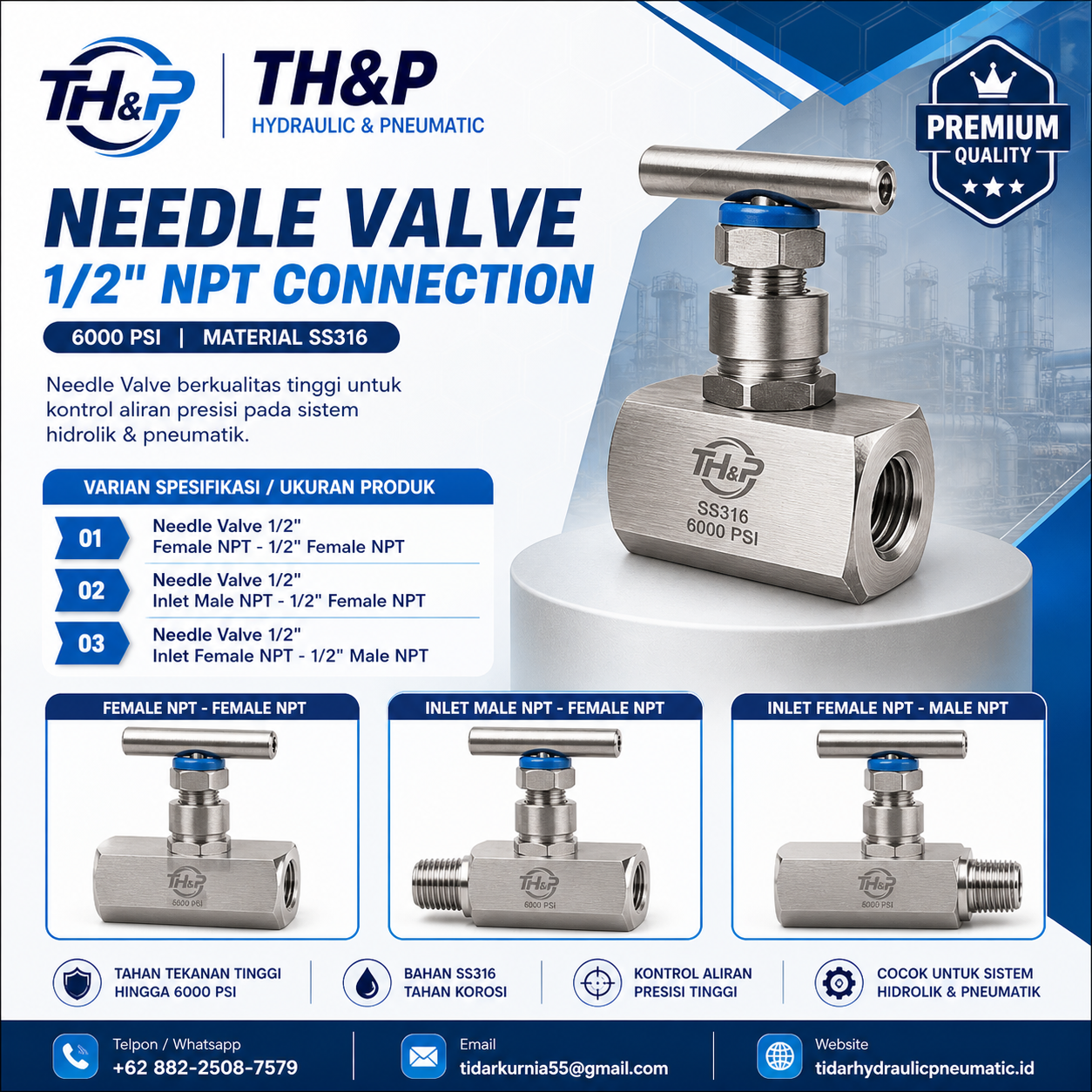 Needle Valve - Gambar 2